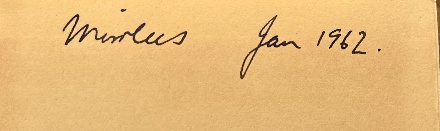 Elements of Pure Economics (signature)