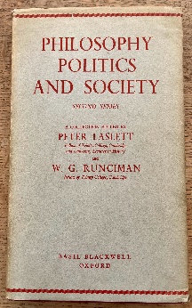 Philosophy, Politics and Society