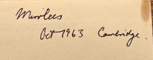 Philosophy, Politics and Society (signature)