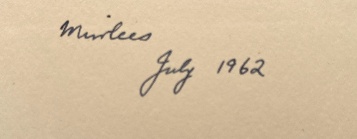 The Works and Correspondence of David Ricardo Vol. 1 (signature)